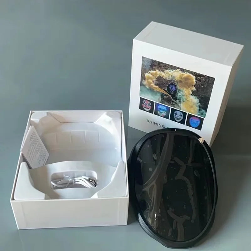 Bluetooth対応LEDプログラム可能マスク