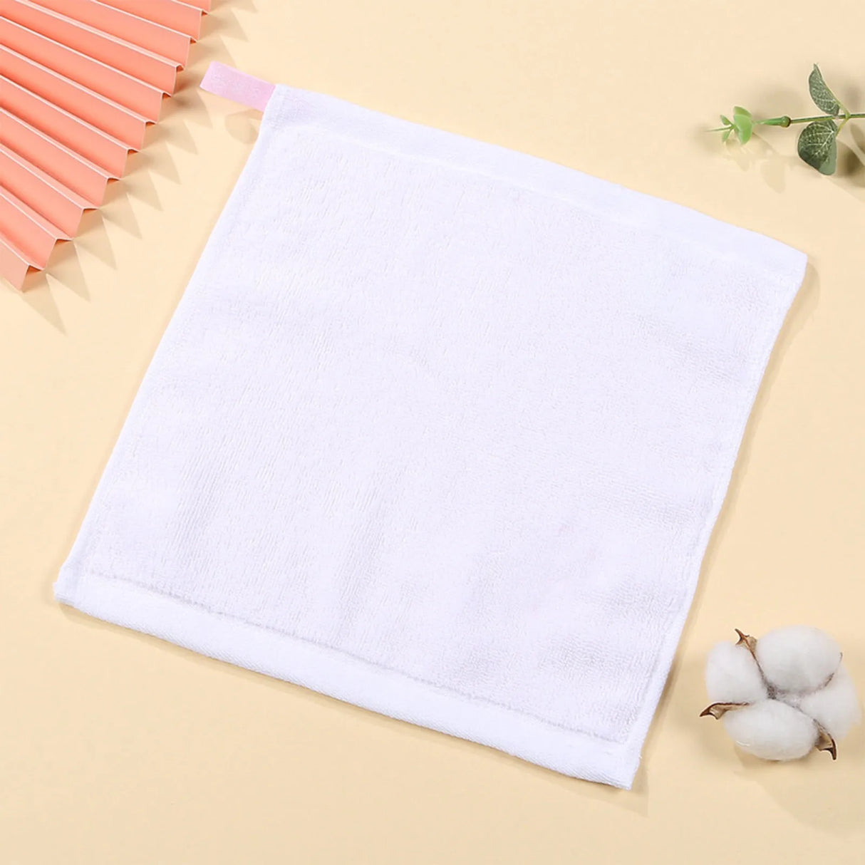 | ノベルティ用品 |コットン製 小型タオル|25×25c|