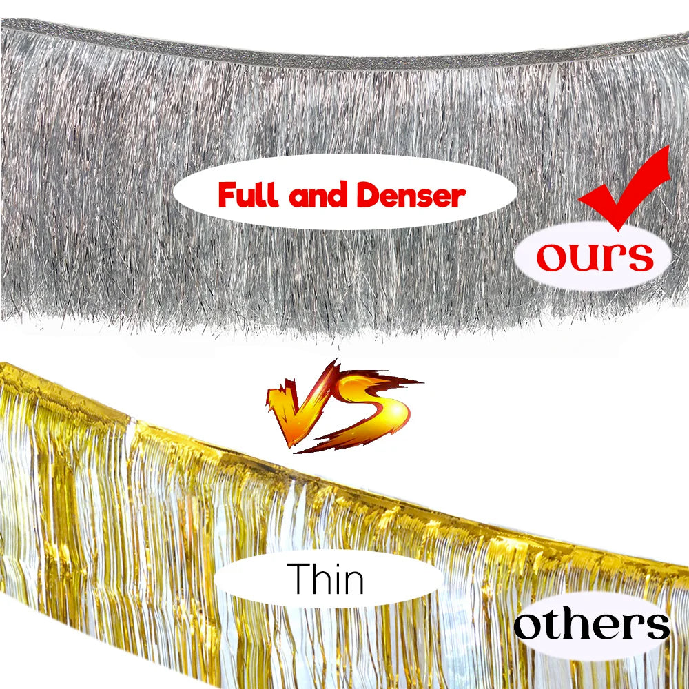 パーティー・インテリア装飾 誕生日用バナー フリンジガーランド 壁面装飾