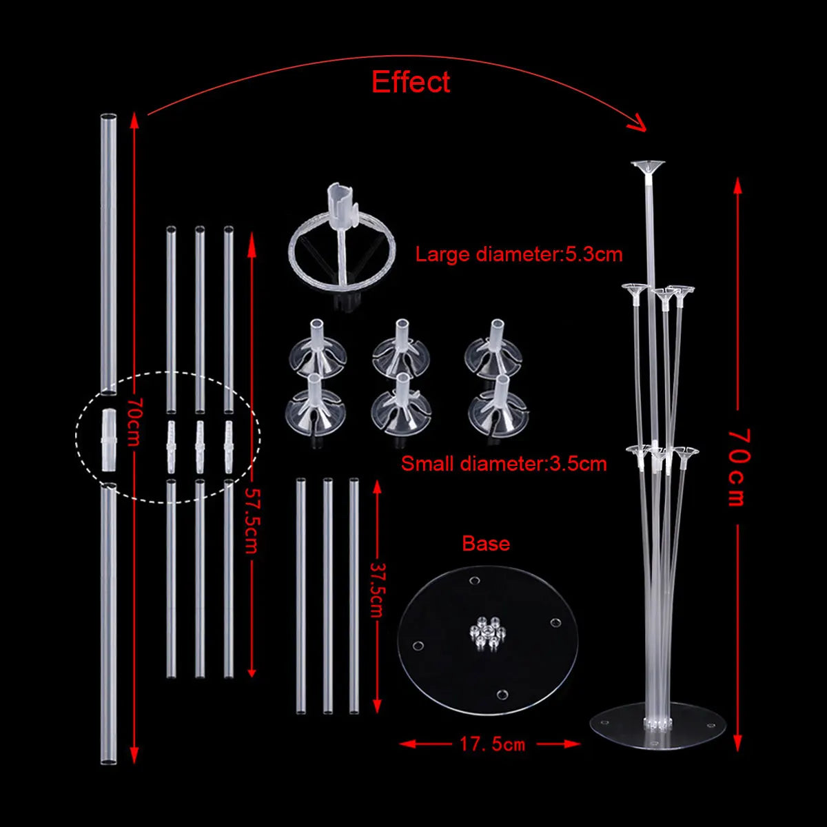 イベント・バルーン装飾 | バルーンスタンドホルダーセット