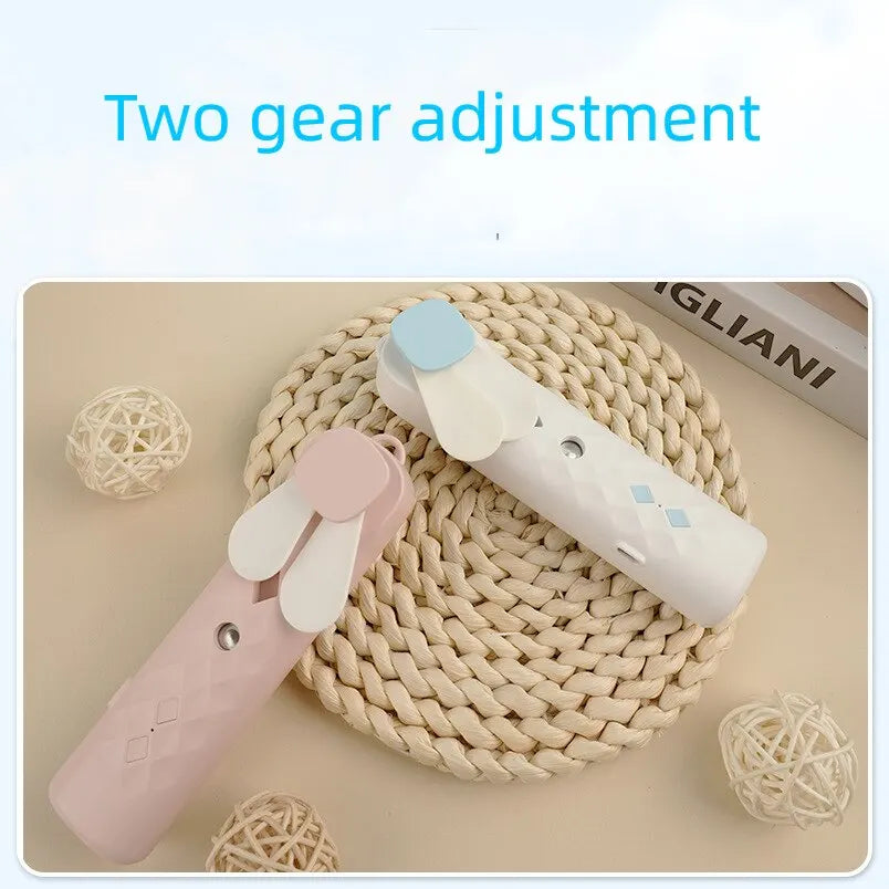 |イベント・ノベルティ用品 | USB充電式 2in1ポータブルミストファン