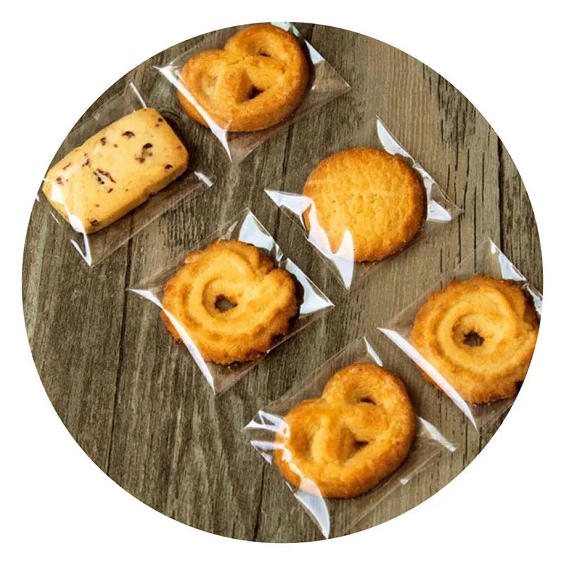 |イベント・ノベルティ用品 | 水玉模様透明ギフト袋・シール100枚セット