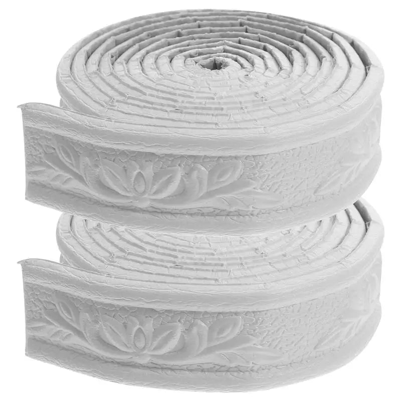 壁面装飾 幅木風粘着ボーダーシート 幅4㎝x230㎝ 高弾性 衝突防止