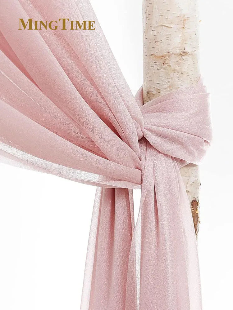 インテリア・パーティ装飾 | シフォン生地 カーテン | 全長6m/10m