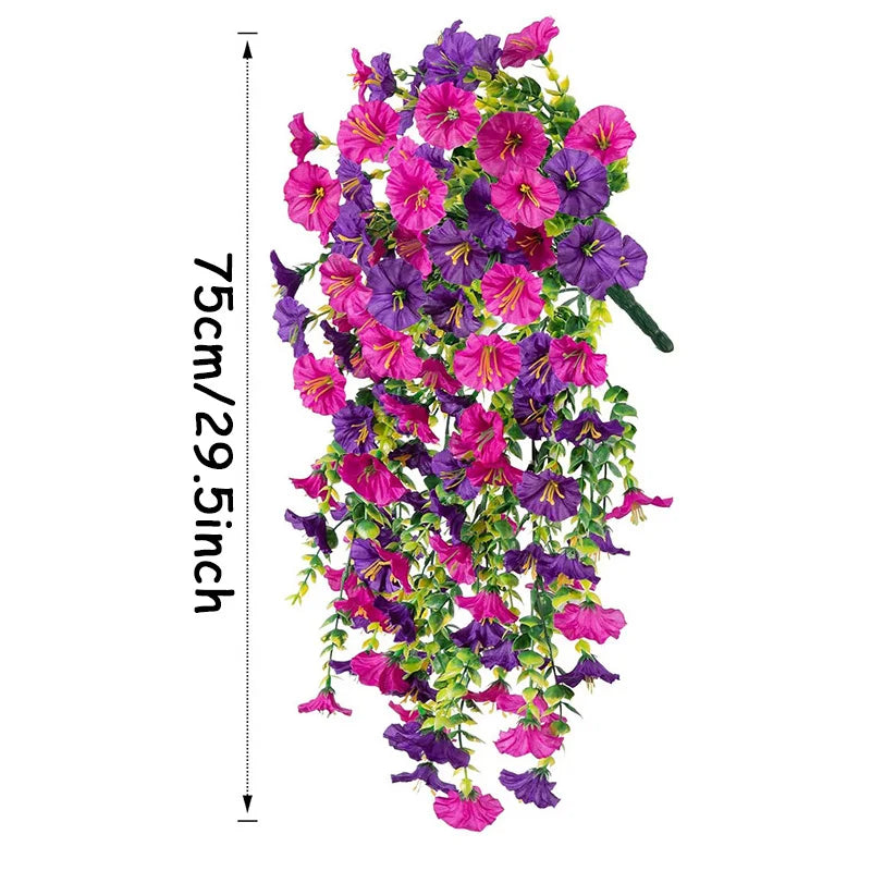 パーティー・ガーデン装飾|造花ペチュニア(75c)