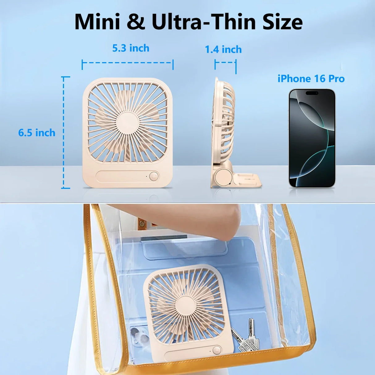 |イベント・ノベルティ用品 | USB充電 マグネット付き 4段階 風量調節可!扇風機