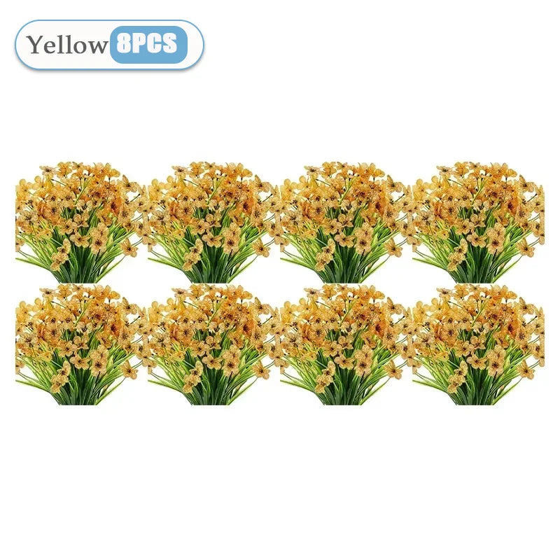 パーティー・インテリア装飾|造花ブーケセット (2~16本)