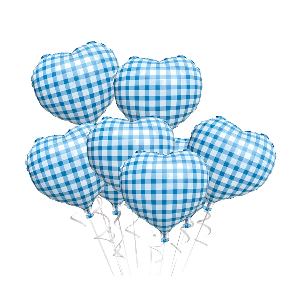 イベント・バルーン装飾 | ハート型ホイルバルーンセット| 10個