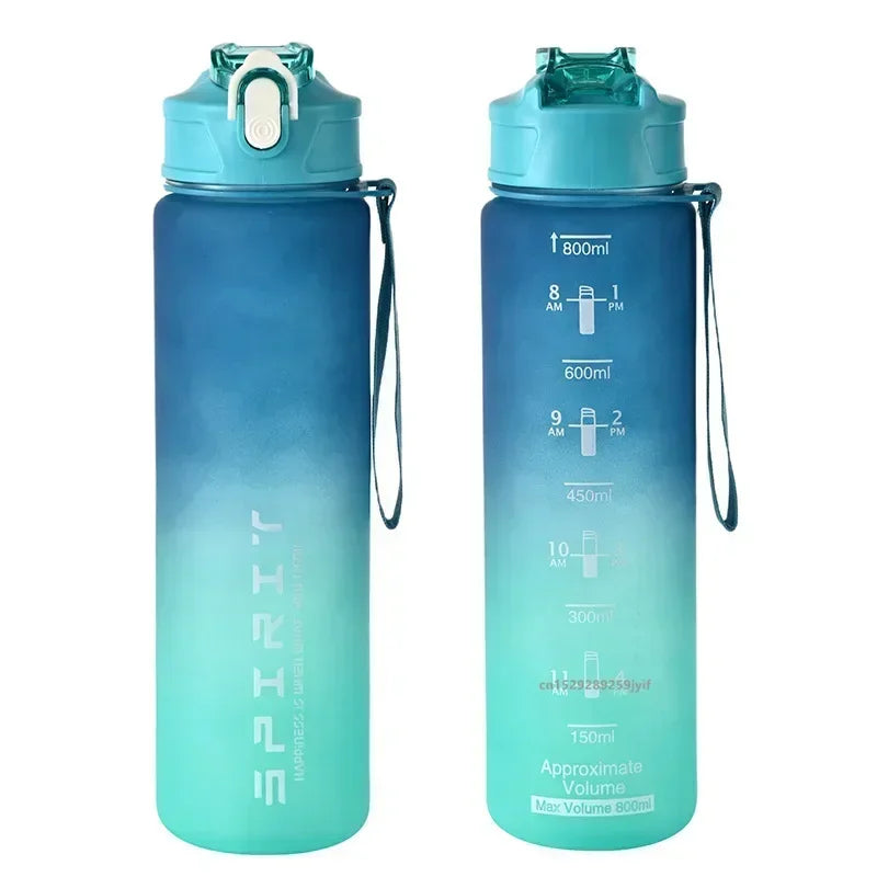 |イベント・ノベルティ用品 | 漏れ防止タイムマーカー付きスポーツボトル | 800ml
