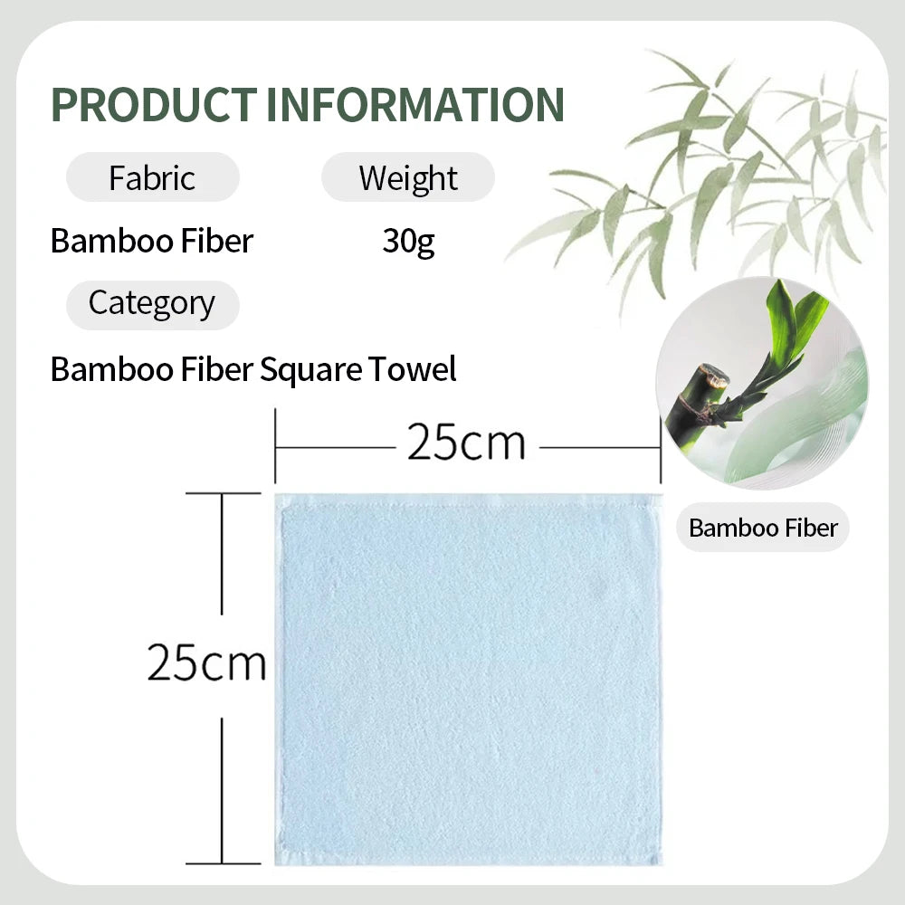 | ノベルティ用品 | 竹繊維素材ミニタオル|25×25c|