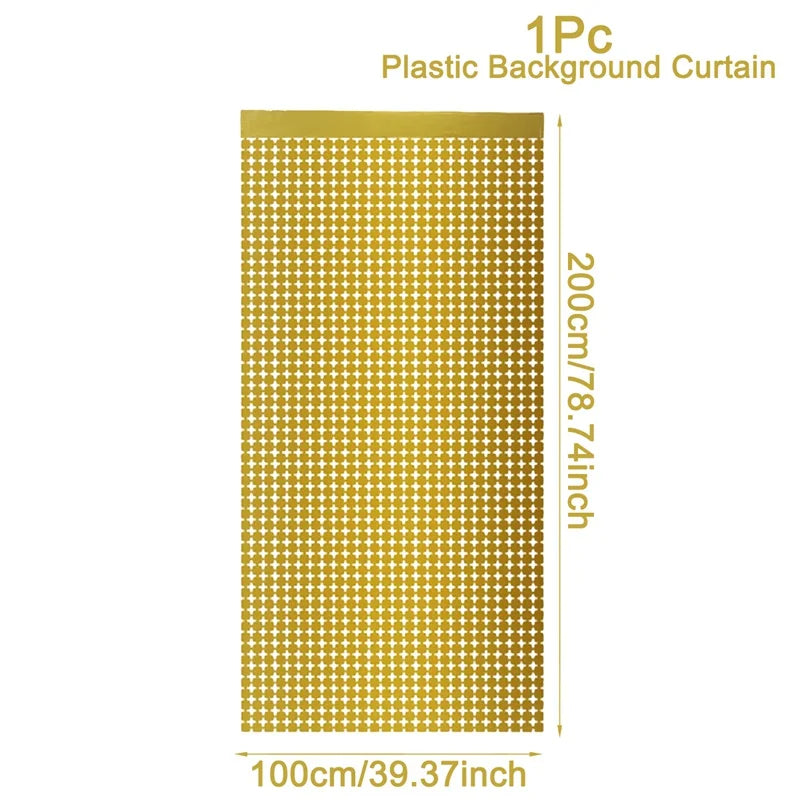 パーティー・インテリア装飾 キラキラ!カーテン ミラーボール風 華やか