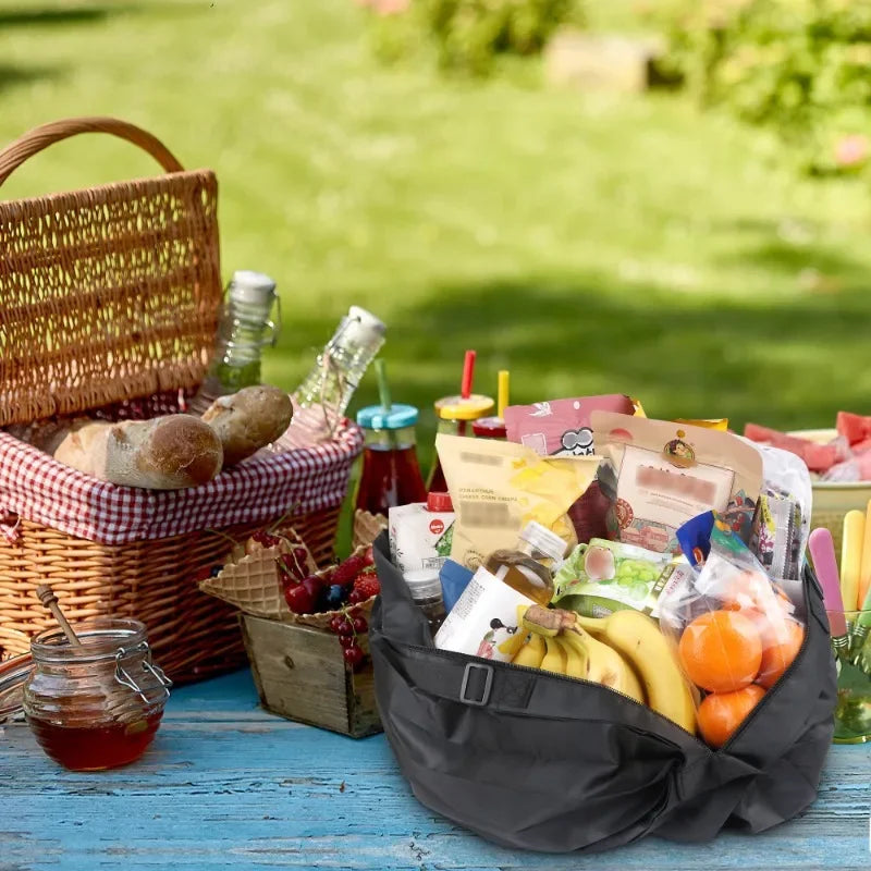 |ノベルティ用品 | 防水・耐久性 ナイロン製 折りたたみバッグ | 40×40c