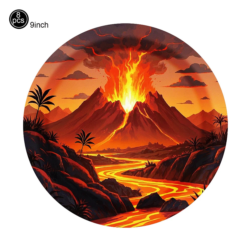 イベント・ハロウィングッズ|火山テーマのパーティーデコレーションセット