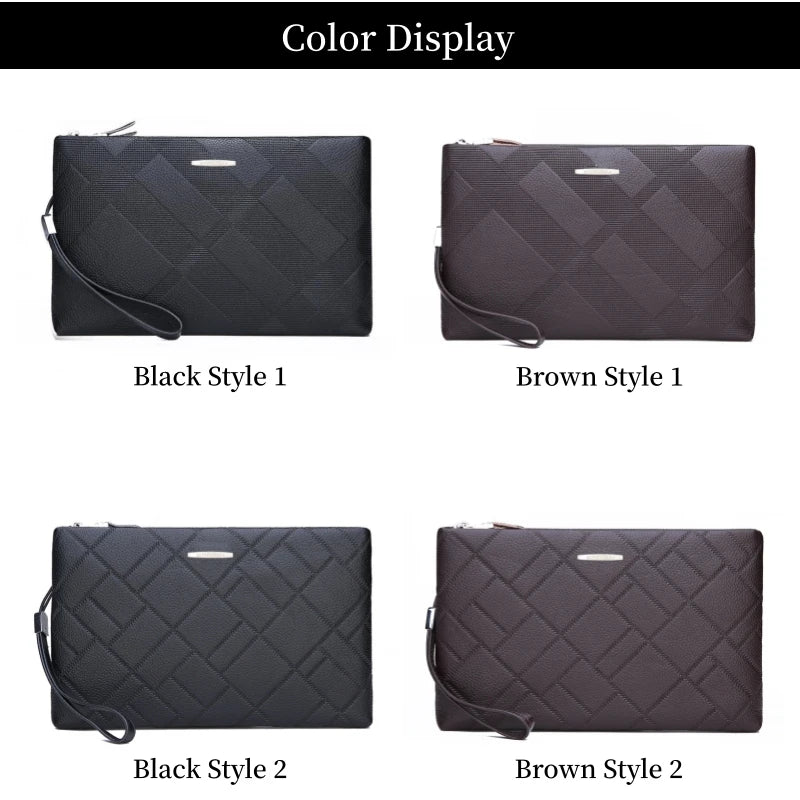 |イベント・ノベルティ用品 | メンズ高級本革ビジネスハンドバッグ | W28xH17xD2.5cm