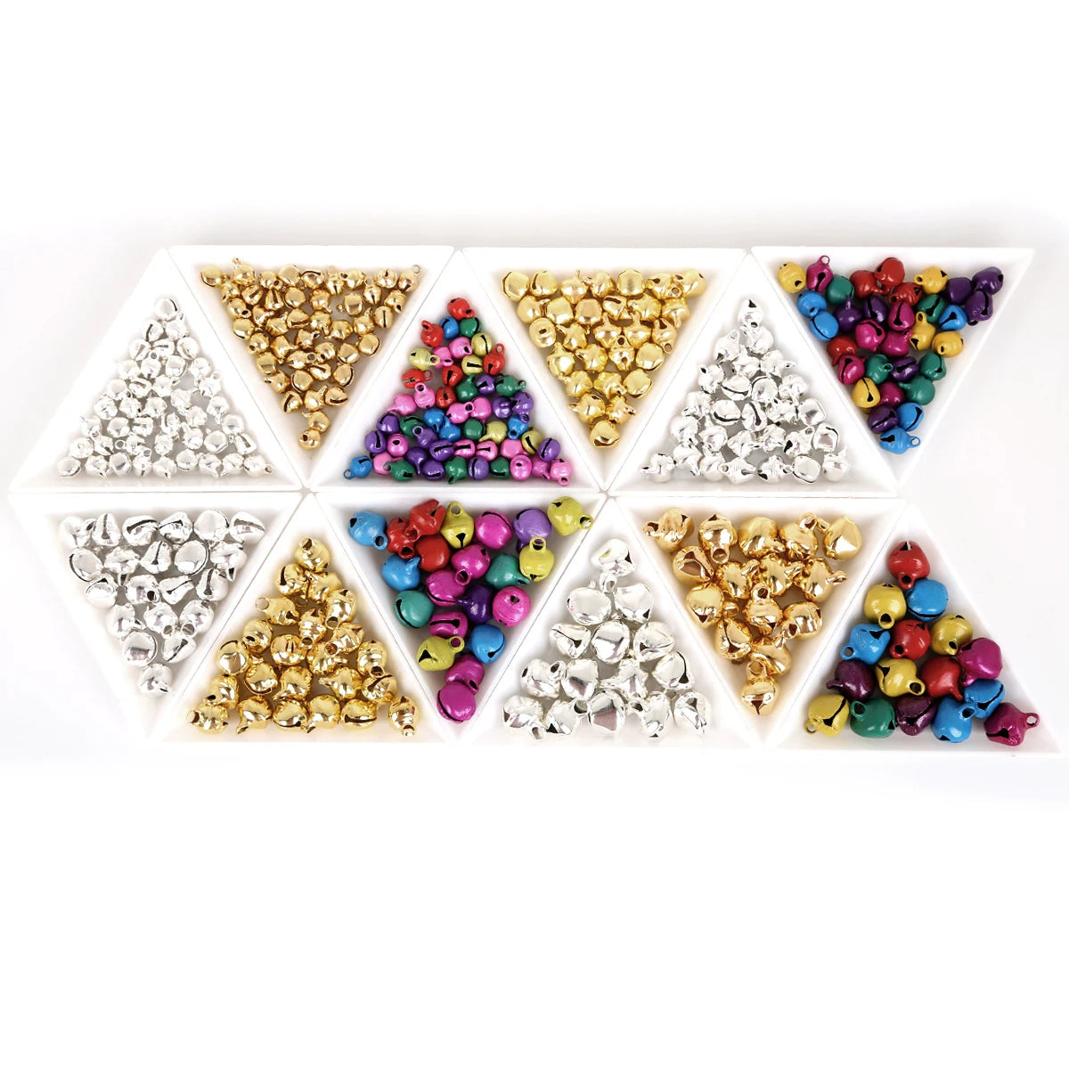 【クラフト・イベント装飾用】スモールベル型ビーズ