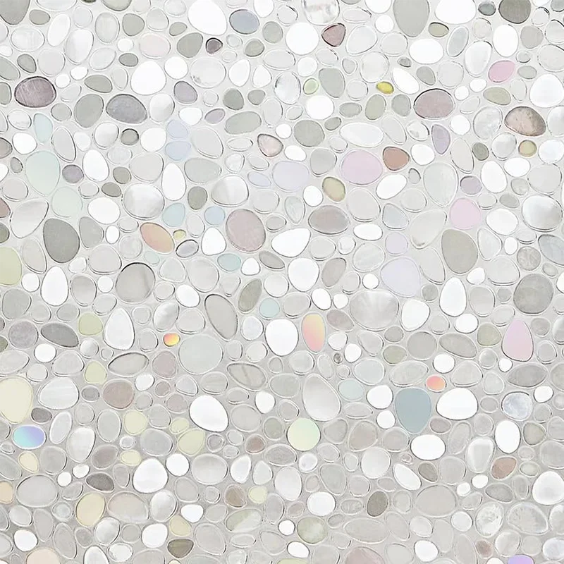 3Dステンドグラス風ウィンドウフィルム (UVカット・接着剤不要タイプ)