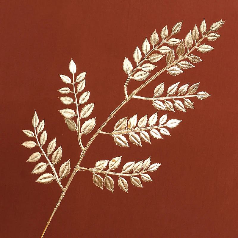 【造花インテリア用装飾】輝くゴールド インテリアフラワー