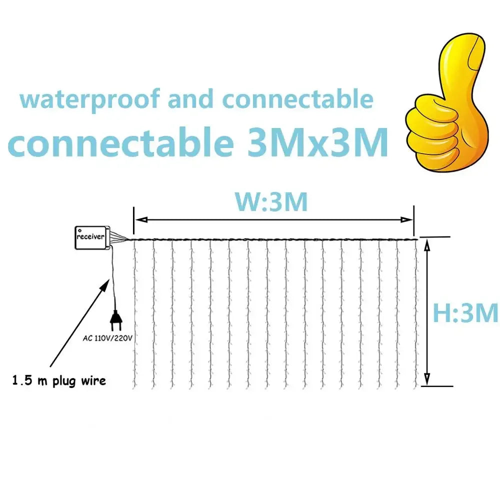 インテリア・パーティ装飾 | LED 屋外装飾つららライト