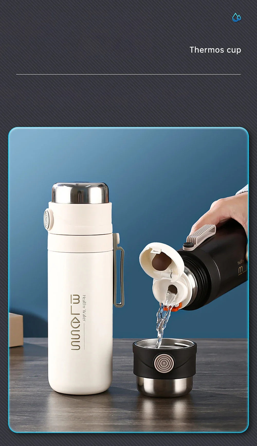 |イベント・ノベルティ用品 | ステンレス真空魔法瓶  ギフト用 | 500ml