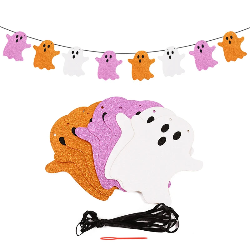 イベント・ハロウィン装飾|ハロウィンペーパーバナー デコレーション(3M)