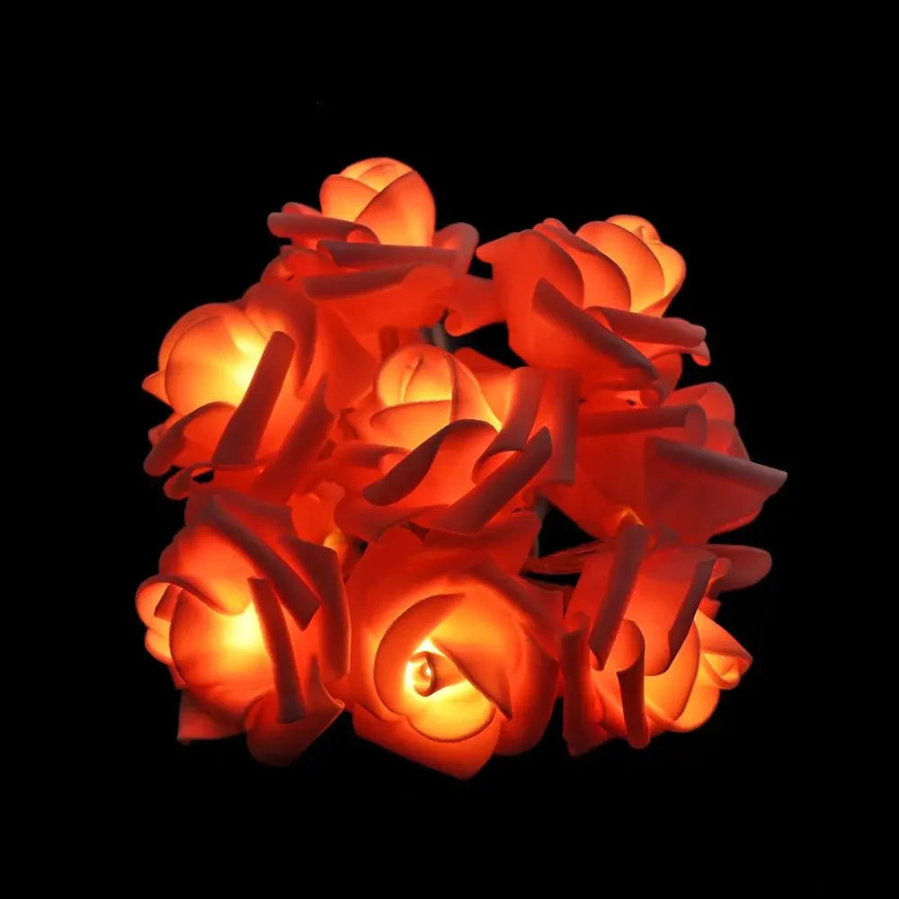 RGBローズフラワーLEDライト 1.5m〜10m