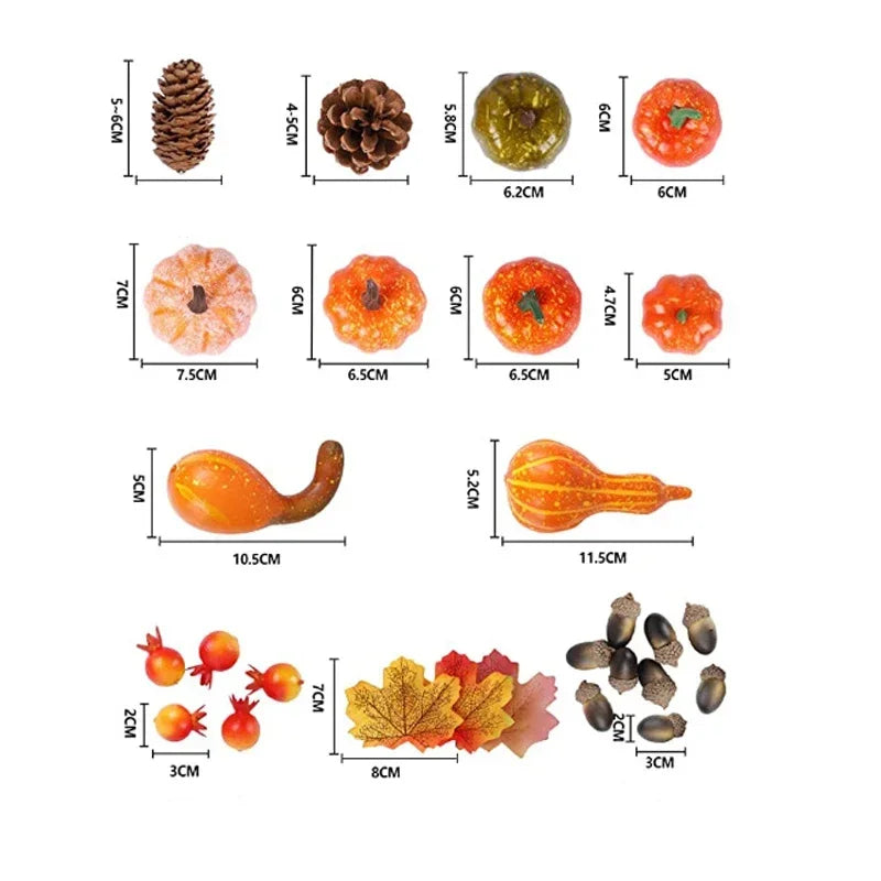 イベント・ハロウィングッズ|秋のデコレーション用カボチャセット50個