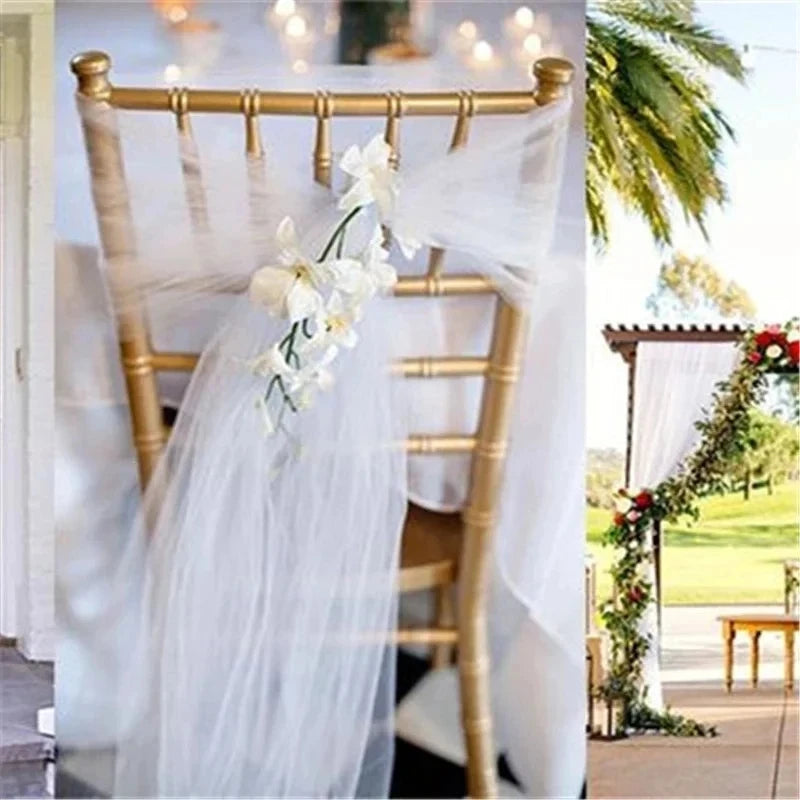 インテリア・パーティ装飾 |オーガンジー生地 | 5/10m シアー