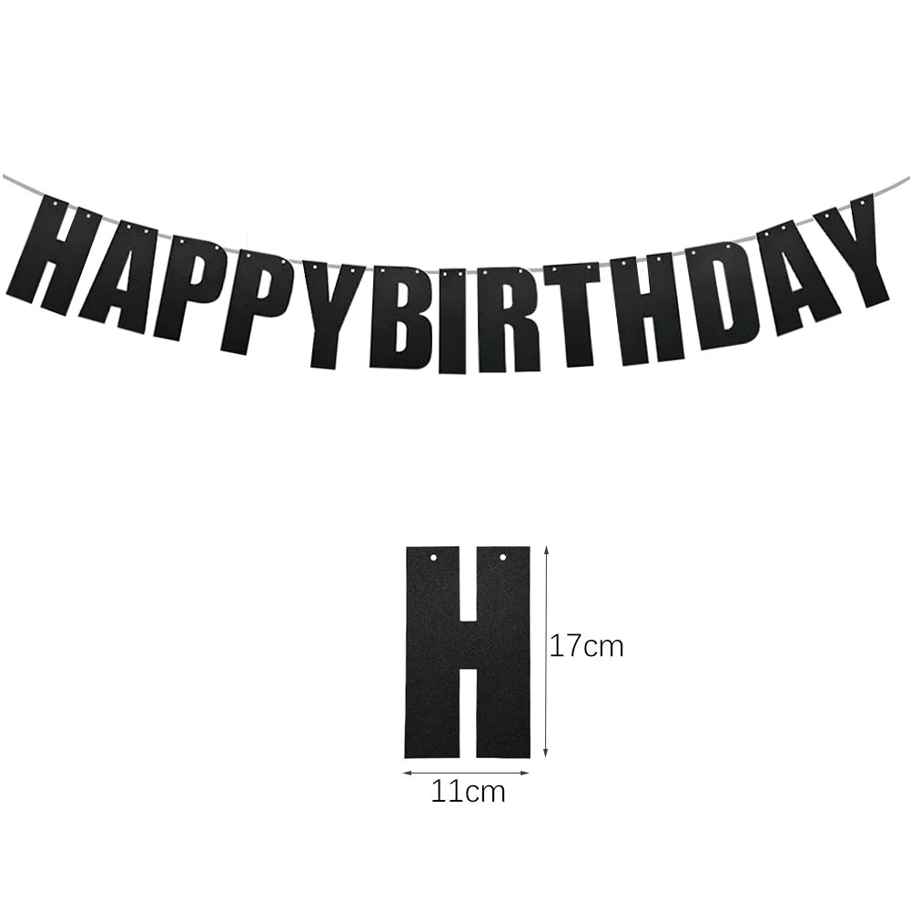 パーティー用装飾 誕生日用バナー 壁面装飾 華やか演出