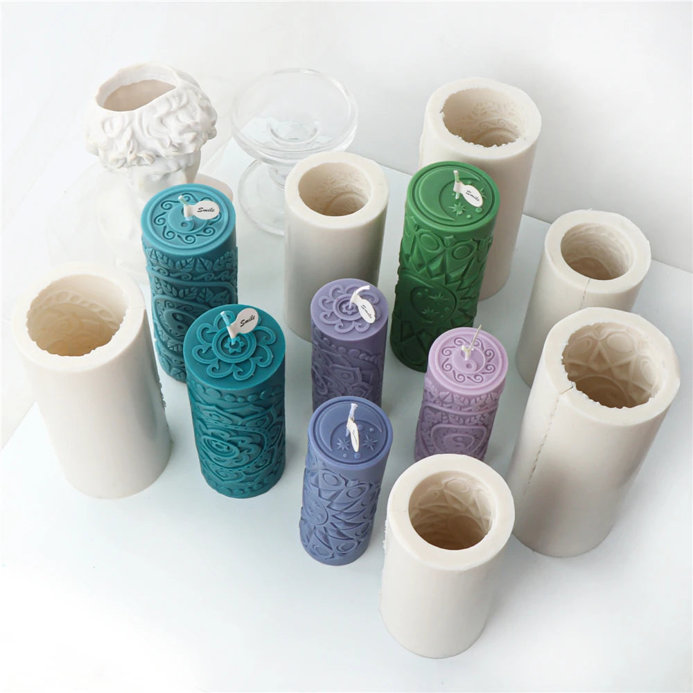 クラフト・DIY用|ハンドメイドキャンドル用 オリエンタル柄型