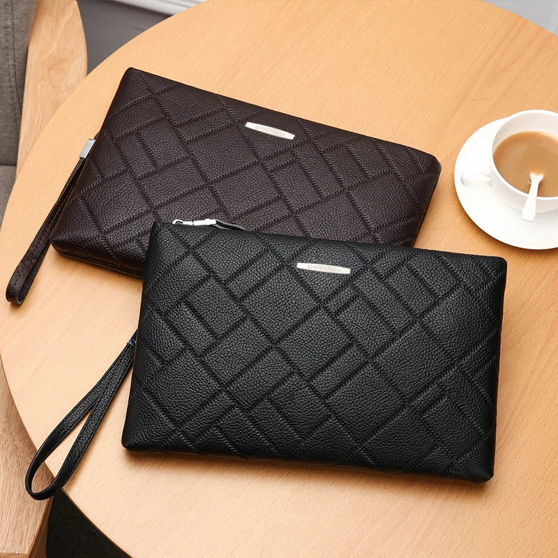 |イベント・ノベルティ用品 | メンズ高級本革ビジネスハンドバッグ | W28xH17xD2.5cm