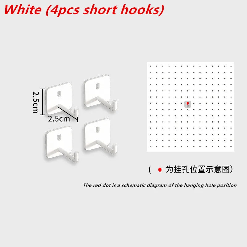 多機能メタルペグボード収納ラック