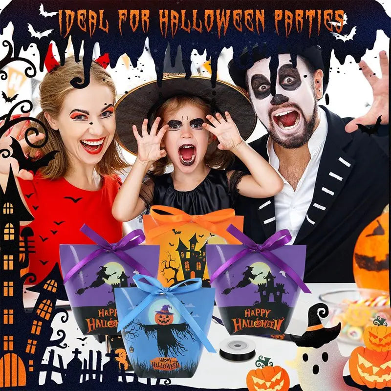 |イベント・ノベルティ用品 |ハロウィン用ギフトボックス | W6×H10.5×D6c