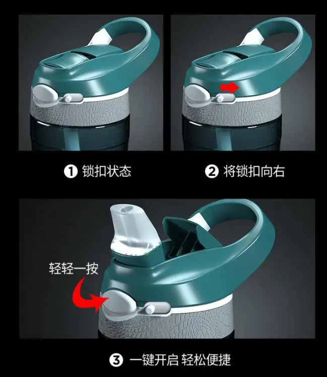 |イベント・ノベルティ用品 |ストロー付きクリアーウォーターボトル | 750m l/ 1000ml