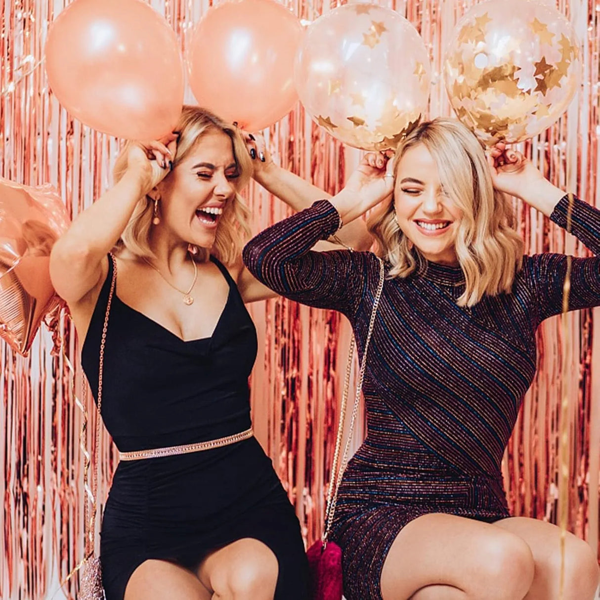 パーティー・インテリア装飾 メタリックカラーカーテン シルバー 幅1M 長さ2M