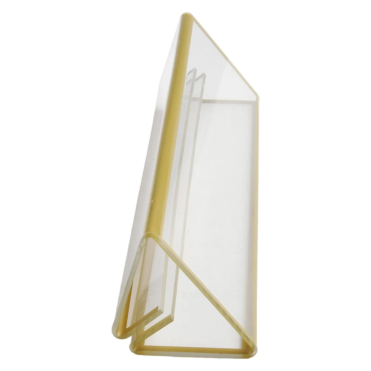 イベント・結婚式装飾|ゴールドフレームアクリルサインホルダー 席札 メニュー