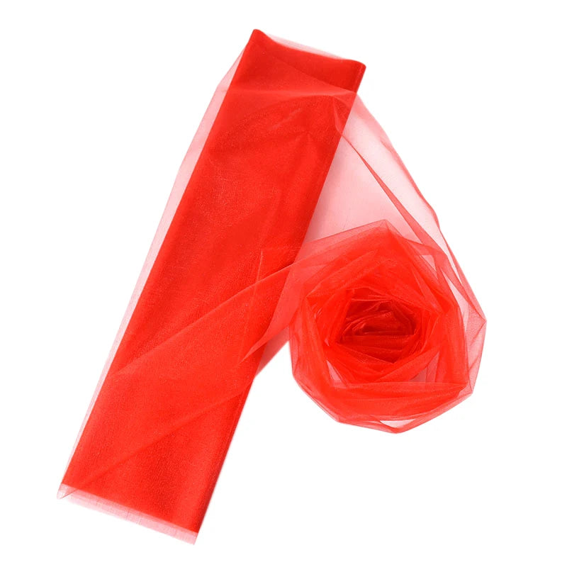 インテリア・パーティ装飾 |オーガンジー生地 | 5/10m シアー