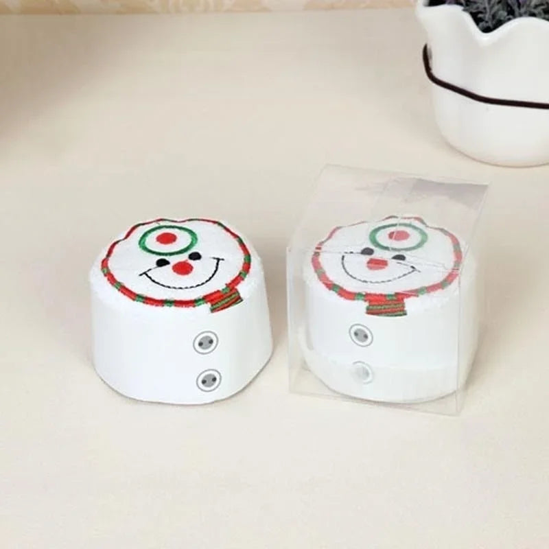 クリスマスグッズ・ ノベルティ用品|飾れる!ラッピングタオル!ツリー・サンタ柄 | 30×30c