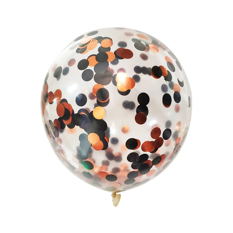 イベント・クリスマス装飾|ゴールドシルバー紙吹雪バルーンセット