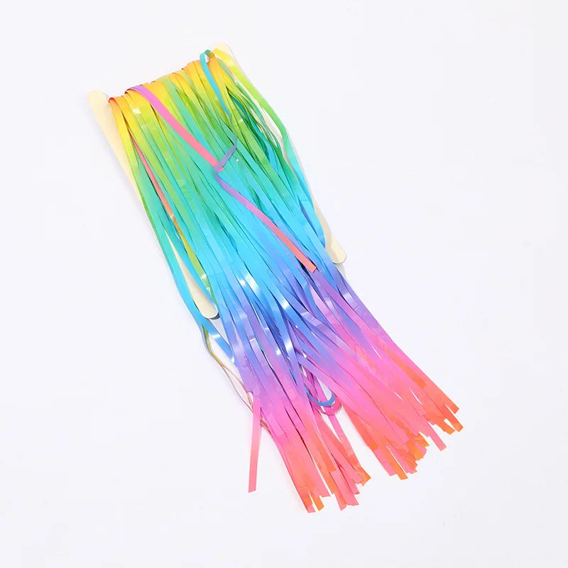 パーティー・インテリア用装飾 キラキラ!オーロラカラーカーテン 光反射