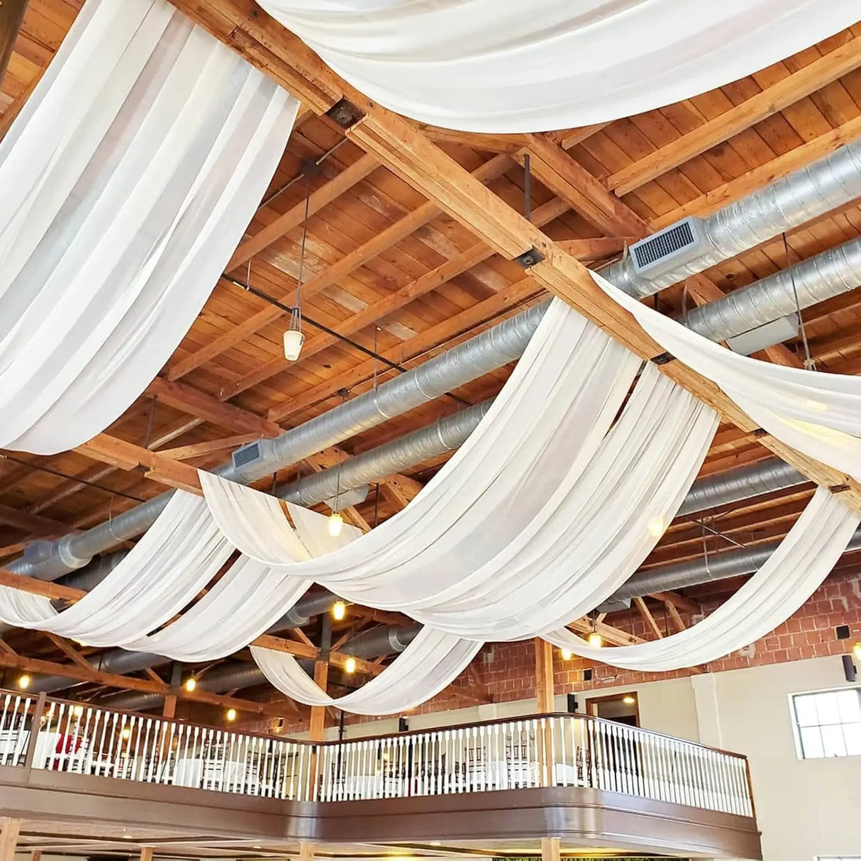 パーティー・インテリア装飾 デコレーション用シフォン布 6M/8M/10M