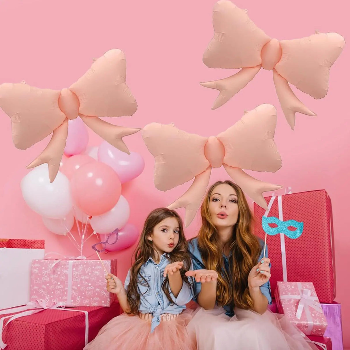 ピンクリボンバルーン2個セット