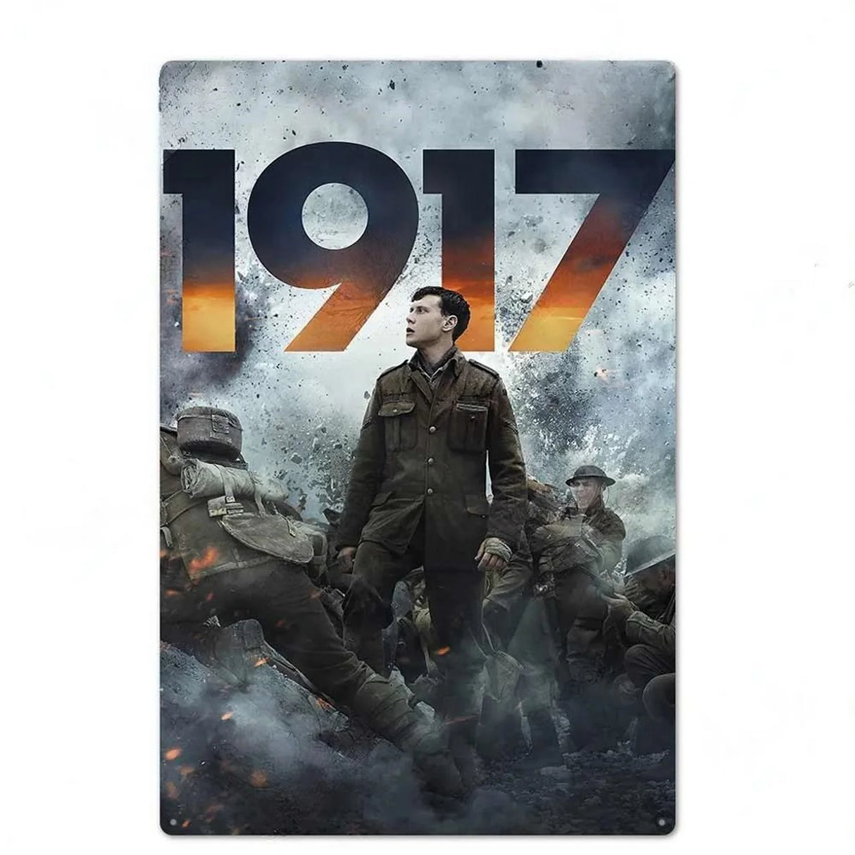 ヴィンテージ映画ブリキ看板 B