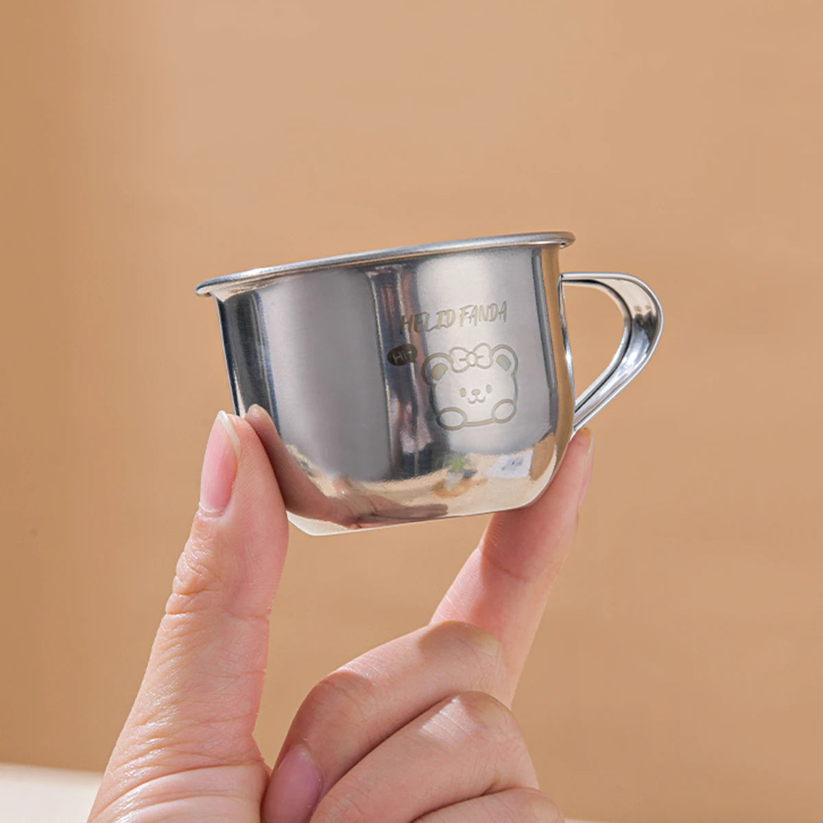 |イベント・ノベルティ用品 |ステンレス製 アニマル柄ミニカップ | 70ml