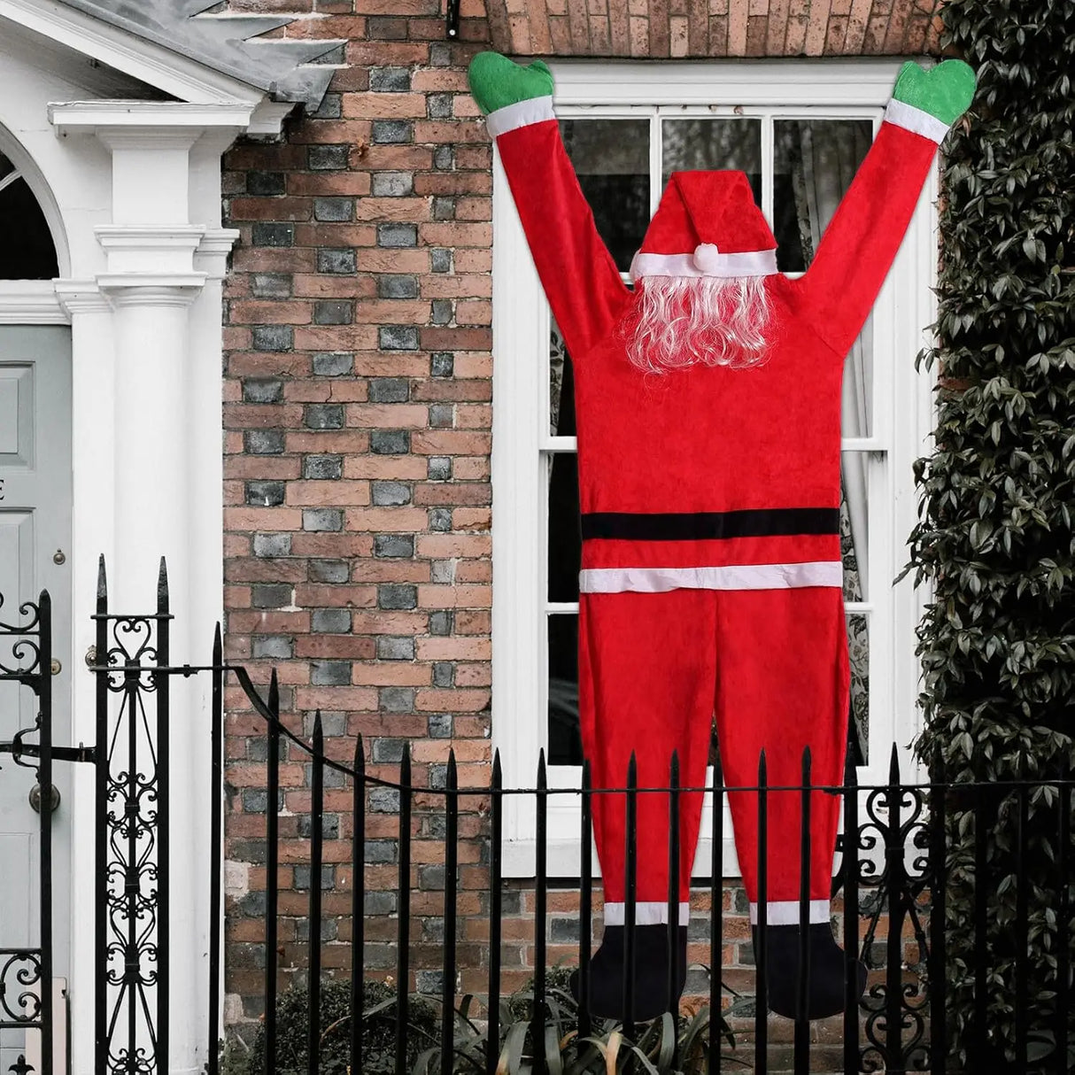 モチーフライト|イベント・クリスマス装飾|大型吊り下げサンタクロースデコレーション