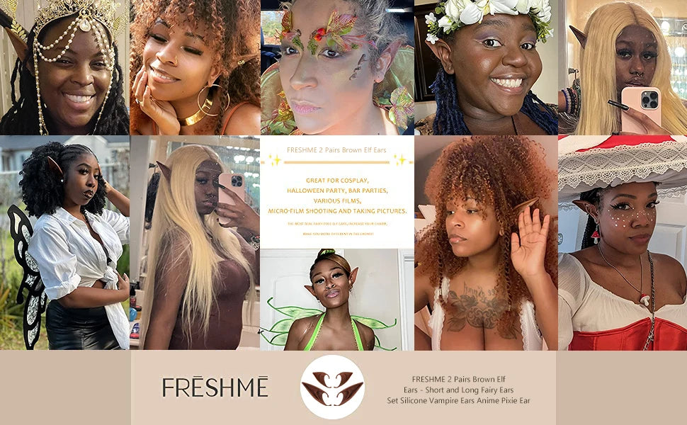 イベント・ハロウィングッズ|コスプレ用 エルフ耳アクセサリー
