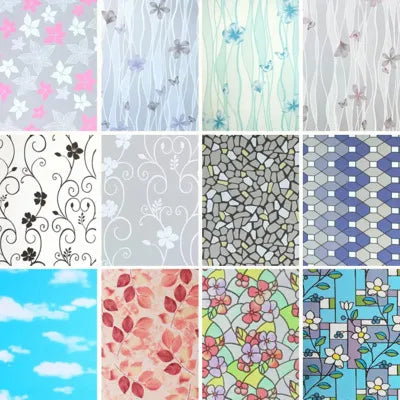 UVカット!取り外し可能ガラス用ステッカー