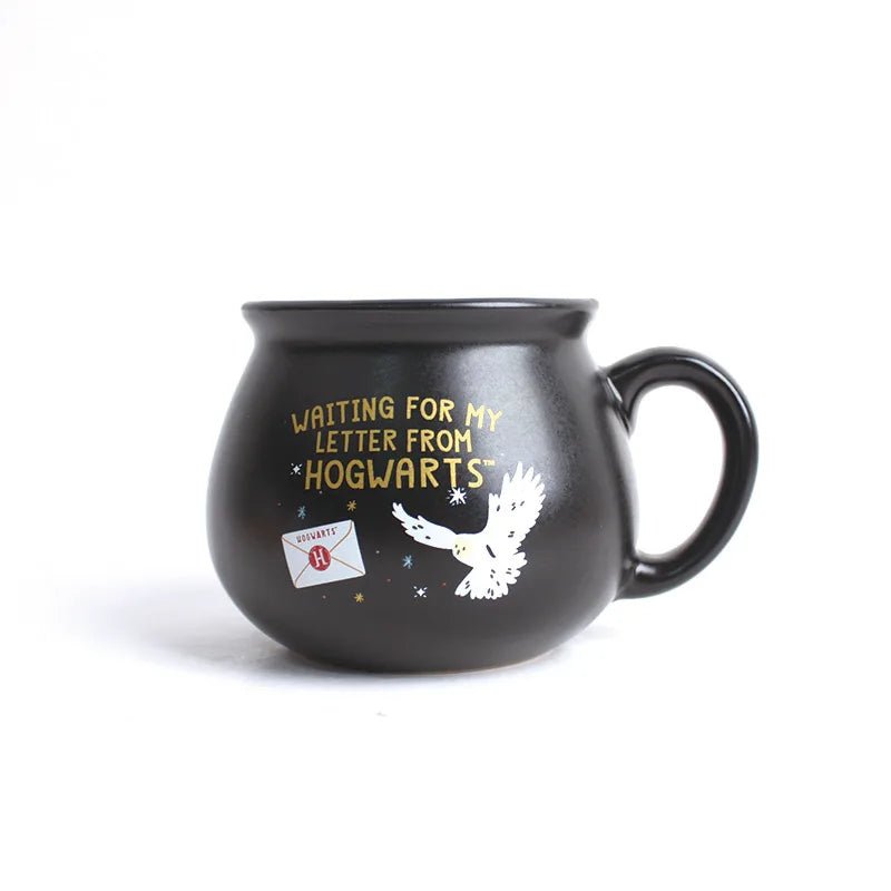 |イベント・ノベルティ用品 | 魔法柄ブラックセラミックマグカップ | 443ml