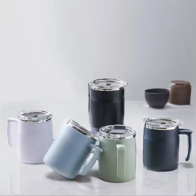 |イベント・ノベルティ用品 | 蓋付き断熱ステンレスマグカップ| 500㎖