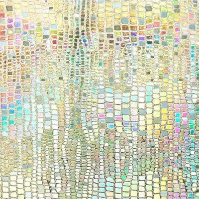 3Dステンドグラス風ウィンドウフィルム (UVカット・接着剤不要タイプ)