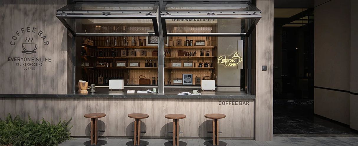 Coffee OPEN LEDネオンサイン(ネオン看板)